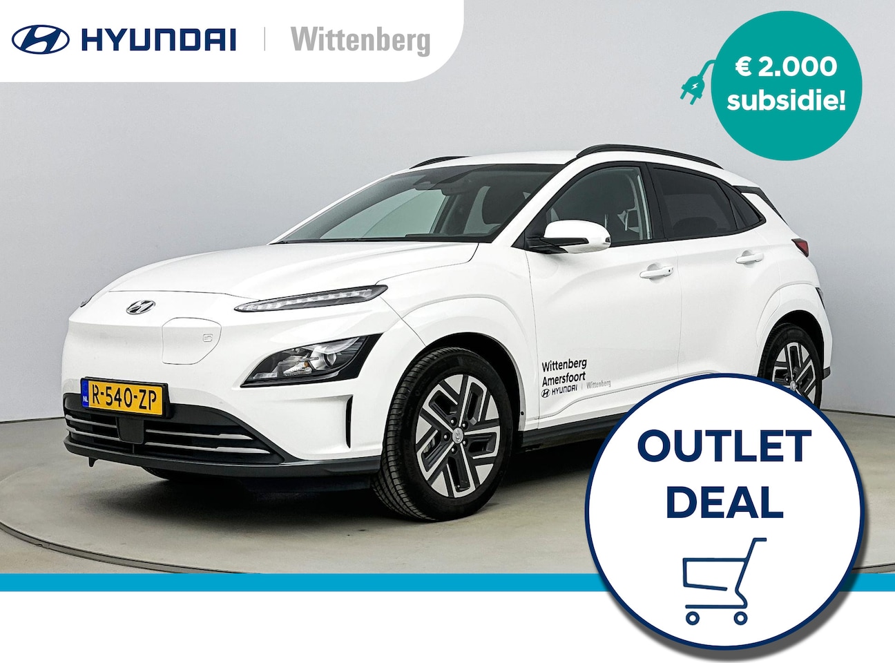 Hyundai Kona Electric - Fashion 39 kWh | EINDEJAARSDEAL! | € 2.000,- subsidie mogelijk! | 3-Fasen | Warmtepomp | B - AutoWereld.nl