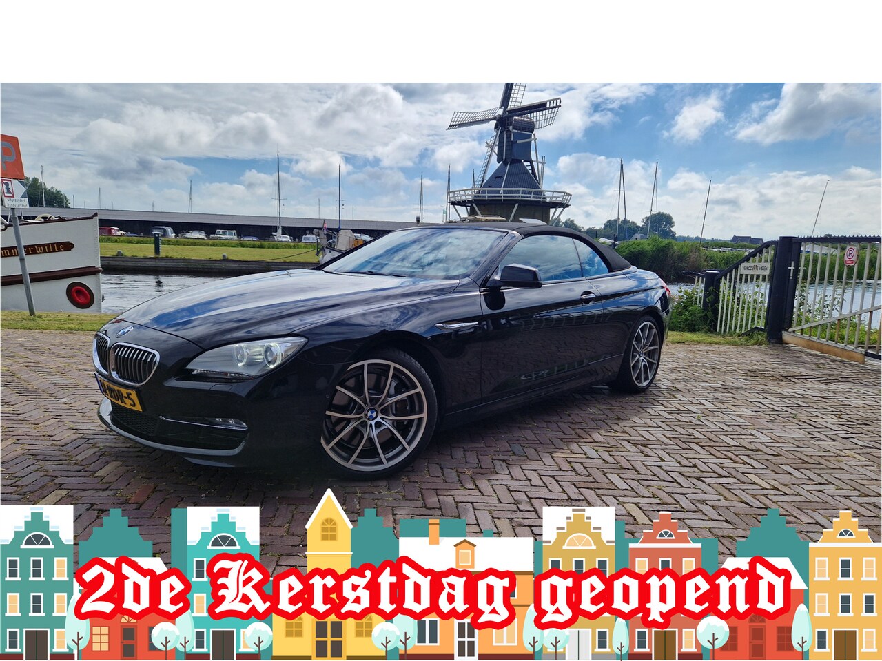 BMW 6-serie Cabrio - 650i High Executive Xenon-LED / Leder-Sportstoelen / Head-UP / 19" LMV / 408 PK / Nieuwpri - AutoWereld.nl