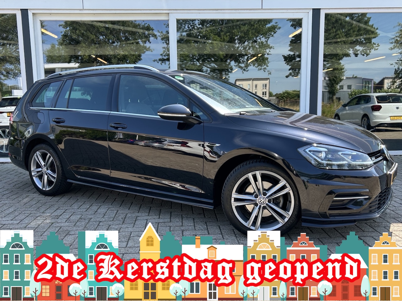 Volkswagen Golf Variant - 1.6 TDI Highline Business R 50% deal 9.975,- ACTIE Automaat / Virtiual display / LED / Car - AutoWereld.nl