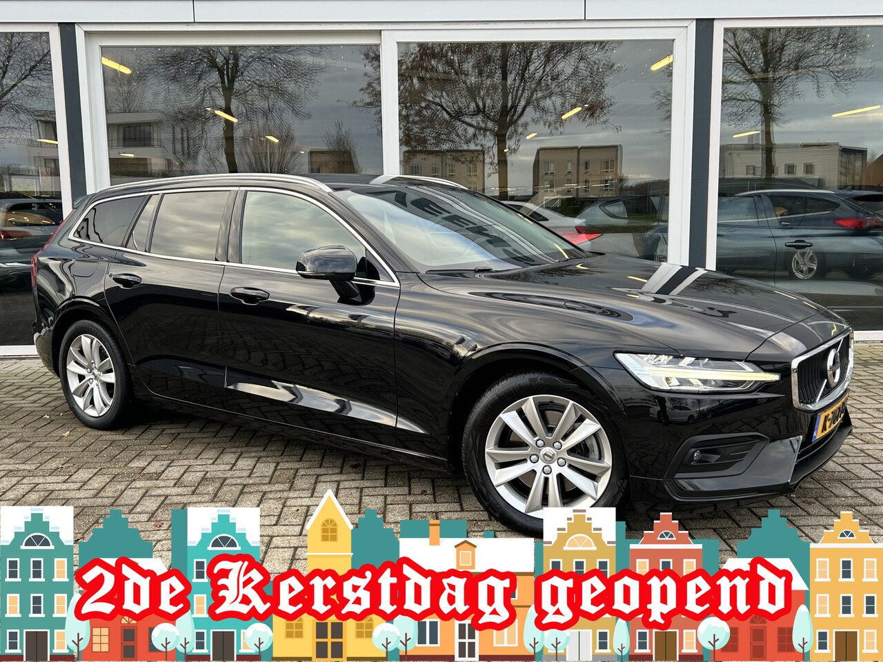 Volvo V60 - 2.0 B3 Business Pro 50% deal 11.975,- ACTIE Automaat / LED / Trekhaak / Navi / PDC / Carpl - AutoWereld.nl