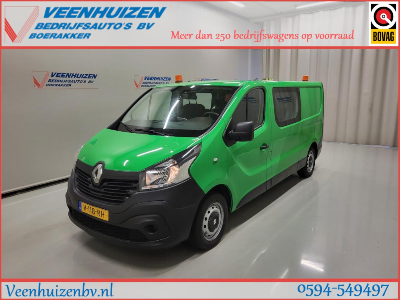 Renault Trafic - 1.6dCi L2/H1 Dubbele Cabine Euro 6! - AutoWereld.nl