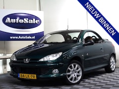 Peugeot 206 CC - 1.6 Roland Garros AUTOMAAT NAP 3eEIG LEDER CLIMA LMV '03