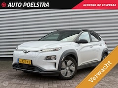 Hyundai Kona Electric - EV Premium 64 kWh Trekhaak Leder HUD ACC NIEUW ACCUPAKKET