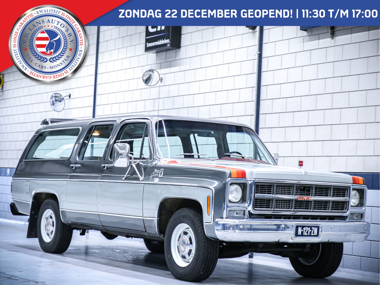 GMC Sierra - CLASSIC SUBURBAN 7 PERSOONS/ORGINEEL. 2 W.D. - AutoWereld.nl