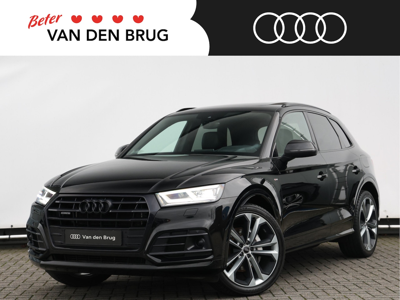 Audi Q5 - 55 TFSI e quattro Competition 367pk | Luchtvering | Pano | Head-up | B&O | Keyless | 21" V - AutoWereld.nl