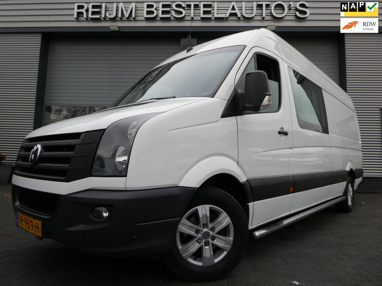 Volkswagen Crafter - 50 2.0 TDI 163pk, L3, DC, Dubbel Cabine, Airco, Camera, Cruisecontrol. - AutoWereld.nl