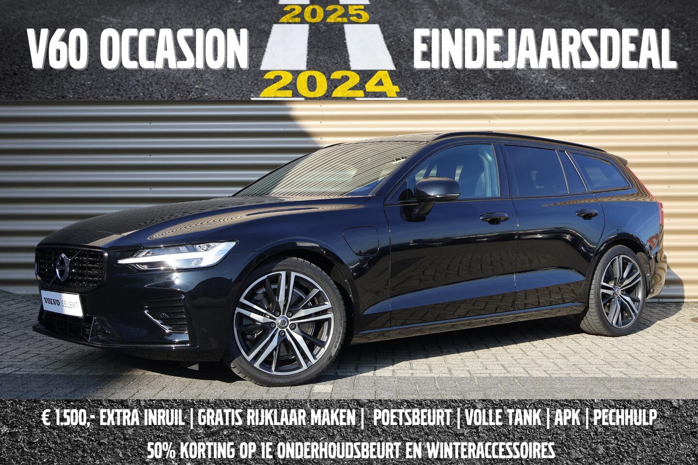 Volvo V60 - 2.0 T6 Recharge AWD R-Design 2.0 T6 Recharge AWD R-Design - AutoWereld.nl