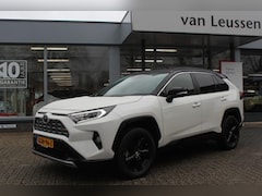 Toyota RAV4 - 2.5 HYBRID AWD BI-TONE PARK-SENSOREN V+A EL-STOEL STOELVERW. LEDER ELEK-ACHTERKLEP KEYLESS