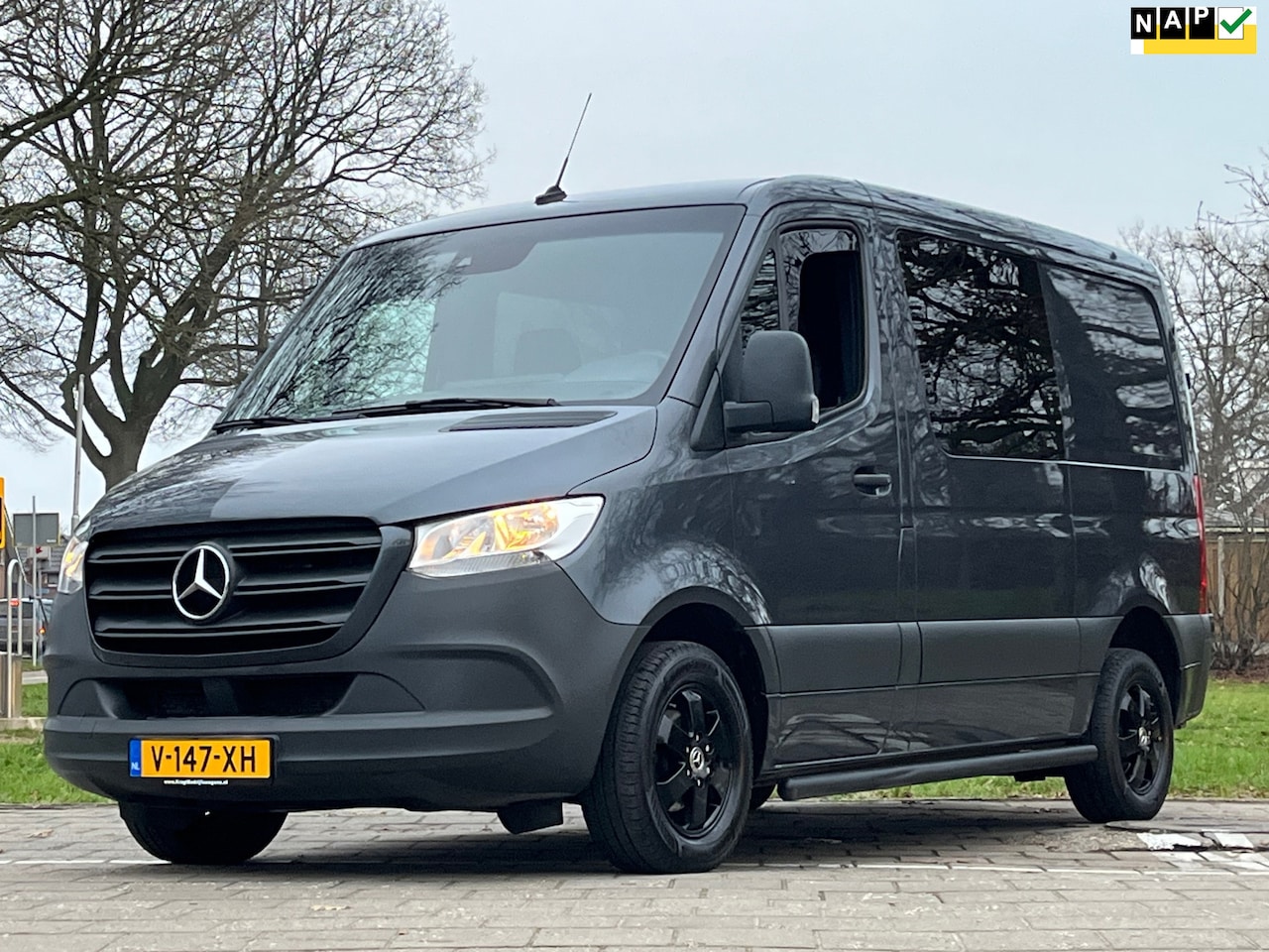 Mercedes-Benz Sprinter - 314 2.2 CDI L1H2 DC|NAP|EURO6|5PERSOONS|airco|cruise control|achteruitrijcamera|trekhaak|a - AutoWereld.nl