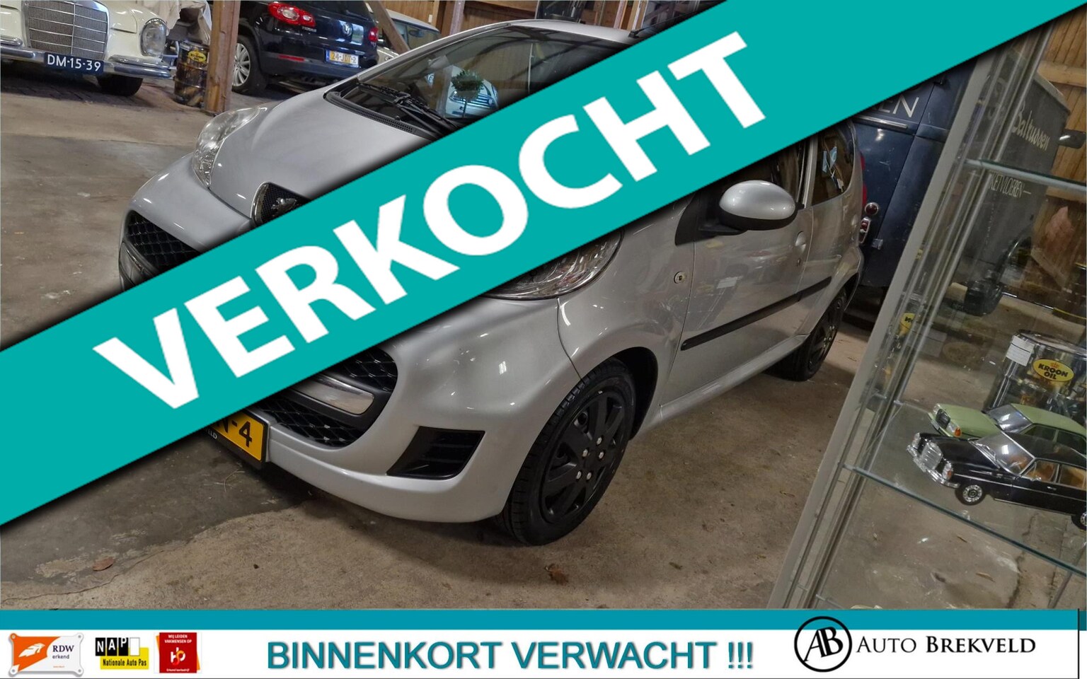 Peugeot 107 - 1.0-12V Sportium 68PK | Elektrisch pakket | Airco | NAP - AutoWereld.nl