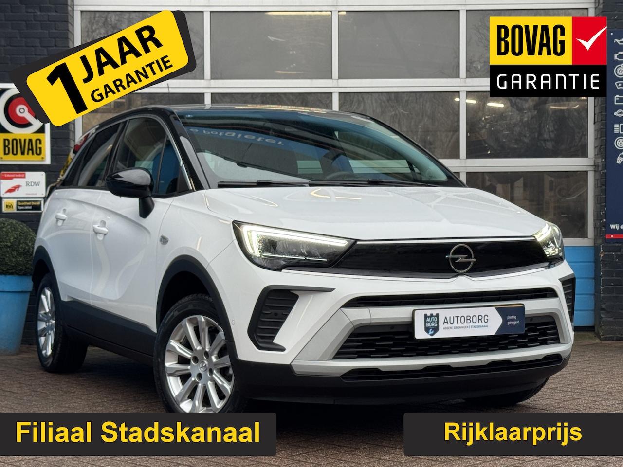 Opel Crossland - 1.2 Turbo Elegance | Apple Carplay | Cruise Control | Navigatie | Stoel/Stuur verwarming | - AutoWereld.nl