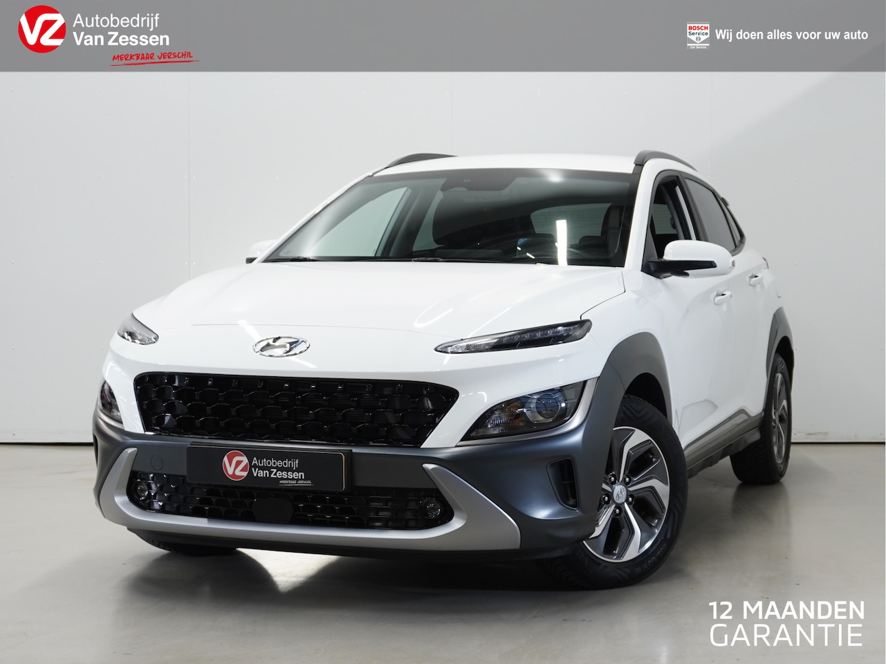 Hyundai Kona - 1.6 GDI HEV Fashion | Head Up | Trekhaak | Navi | Keyless | Adaptive Cruise | Camera | NL - AutoWereld.nl