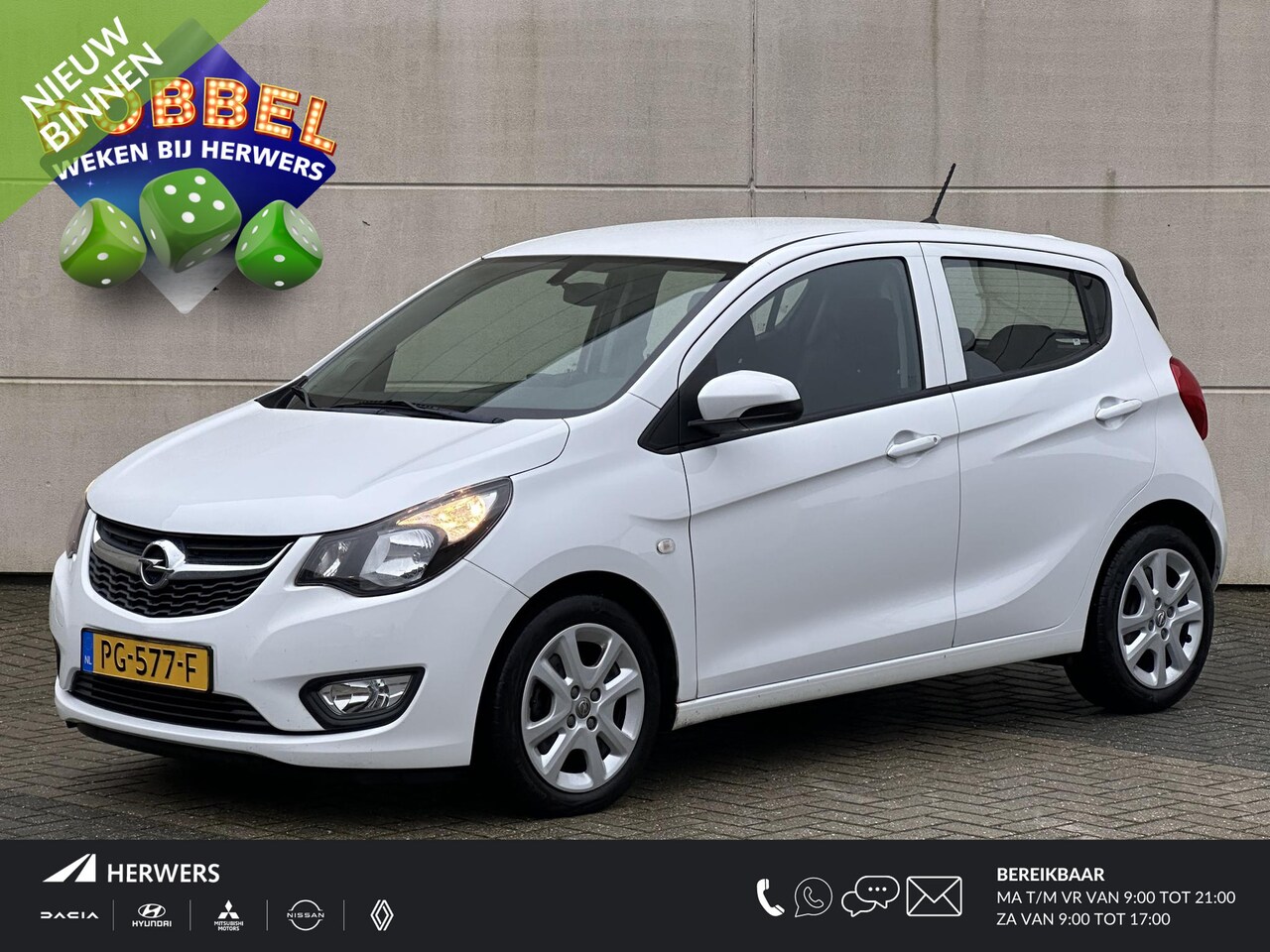 Opel Karl - 1.0 ecoFLEX Edition / 1e Eigenaar / Navigatie / Parkeersensoren / Cruise Control / Bluetoo - AutoWereld.nl