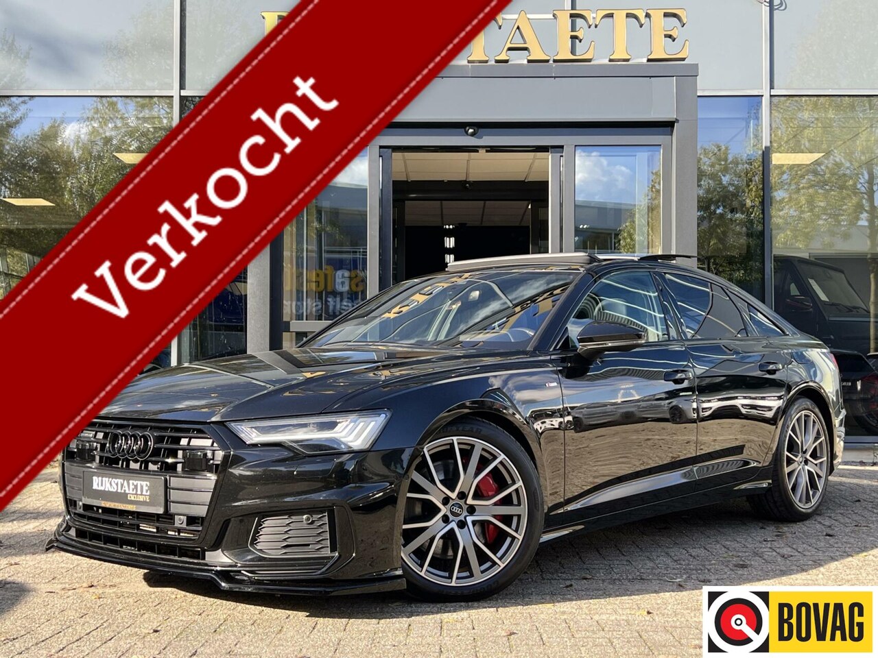 Audi A6 Limousine - 55 TFSI e Quattro Competition|PANO|B&O|HUD - AutoWereld.nl