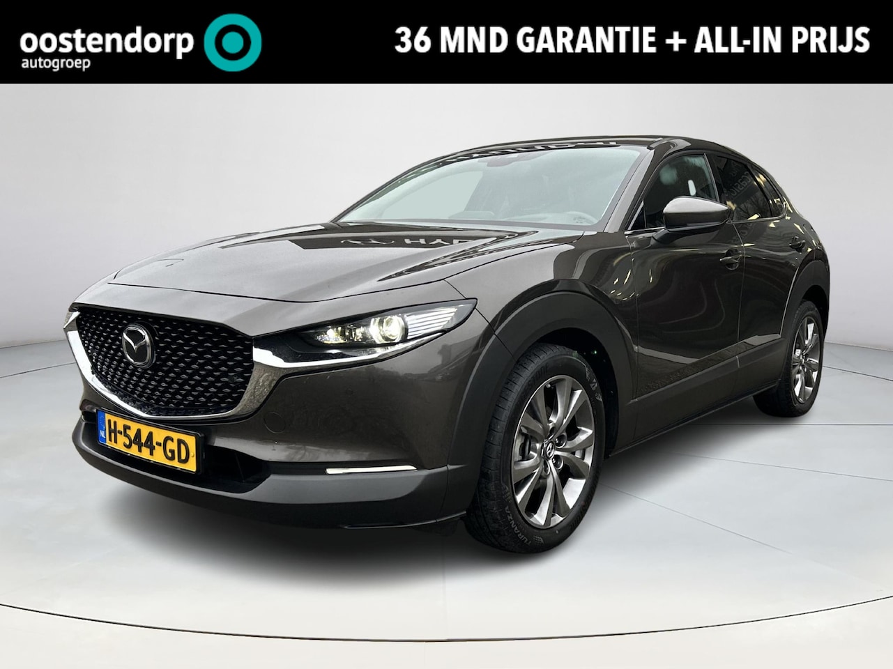 Mazda CX-30 - 2.0 e-SkyActiv-X M Hybrid Luxury |Automaat|Navigatie|Sportvelgen|Lederenbekleding| - AutoWereld.nl