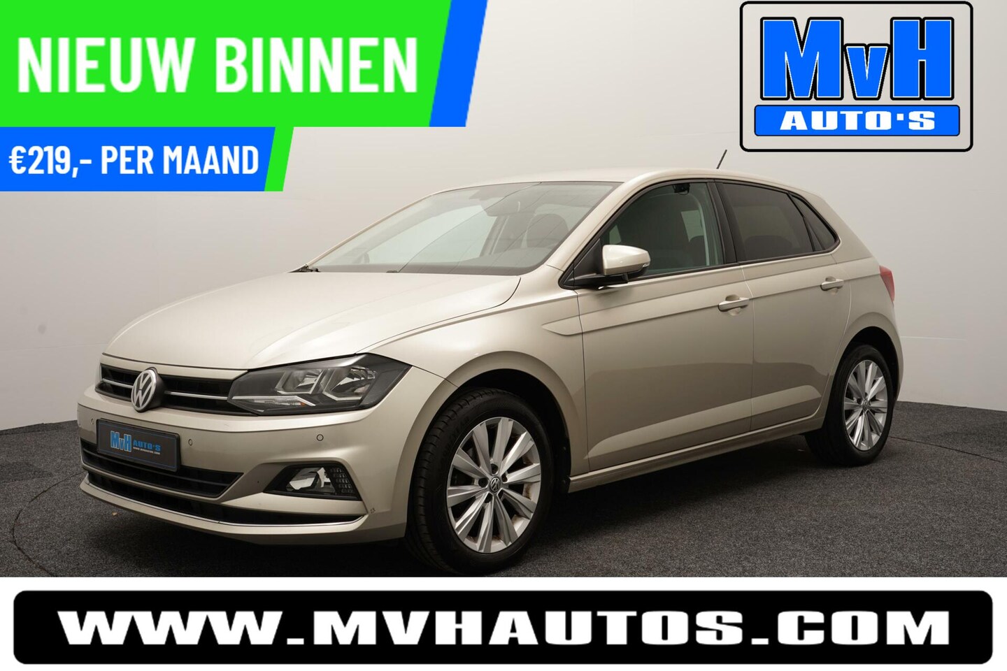 Volkswagen Polo - 1.0 TSI Highline|ACC|NAVI|CLIMA|PDC|CARPLAY - AutoWereld.nl