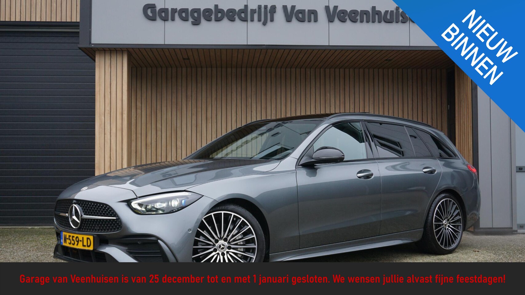 Mercedes-Benz C-klasse Estate - 200 204PK AMG Line & Night Pack - AutoWereld.nl