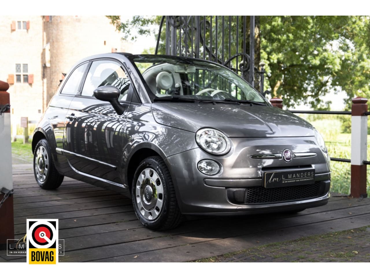 Fiat 500 C - 1.2 Pop 2011 GRIJS | Automaat | NL | Cabrio - AutoWereld.nl