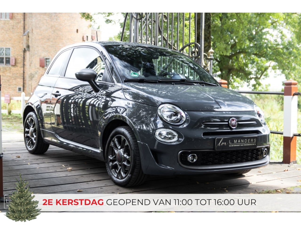 Fiat 500 - 1.2 Sport 2019 GRIJS | Display | Airco | Benzine - AutoWereld.nl