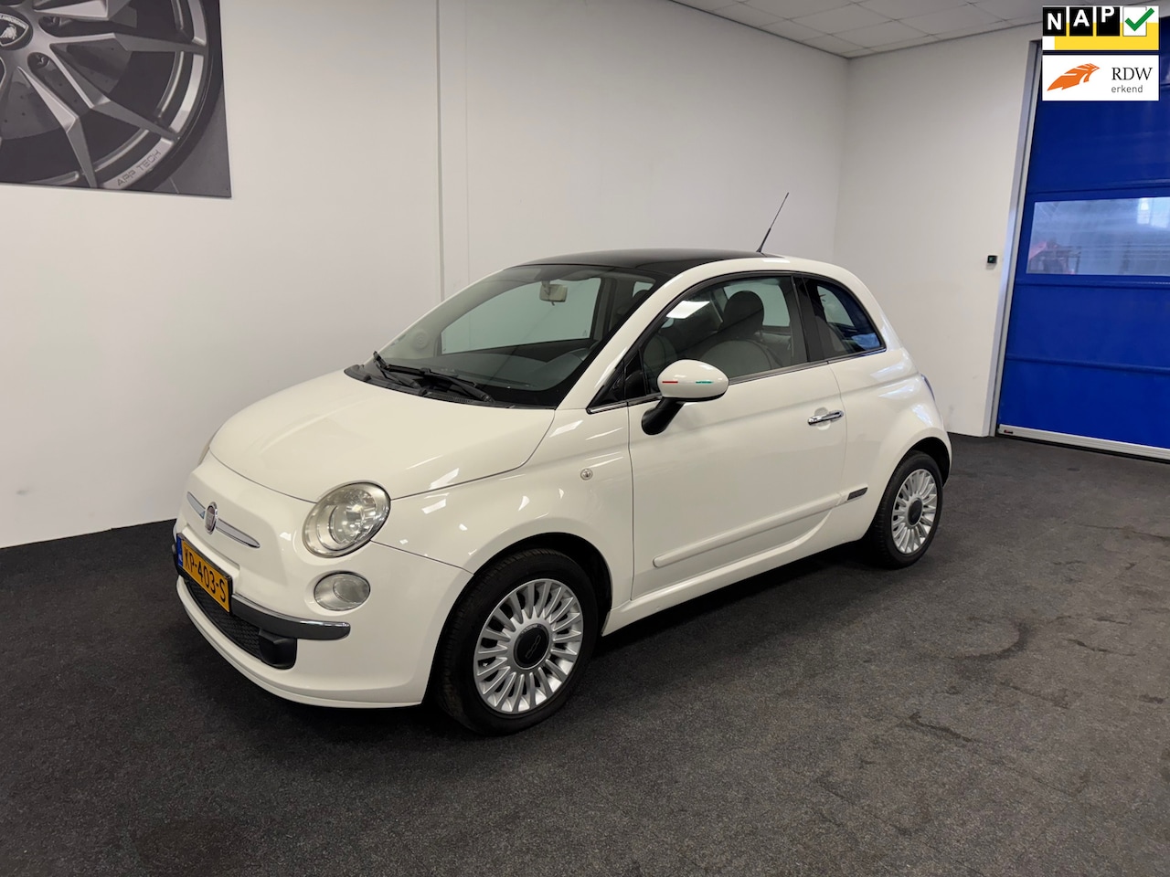 Fiat 500 - 1.2 Lounge 2012 met nieuwe distributie, beurt en apk. - AutoWereld.nl