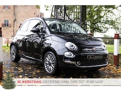 Fiat 500 C - 1.2 Lounge 2018 ZWART | Cabrio | Apple CarPlay | Benzine | PDC