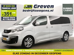 Peugeot Expert - 231L 2.0 BlueHDI L3H1 177PK Automaat Dubbele Cabine 5 Pers 360Camera Carplay Airco 2xSchui