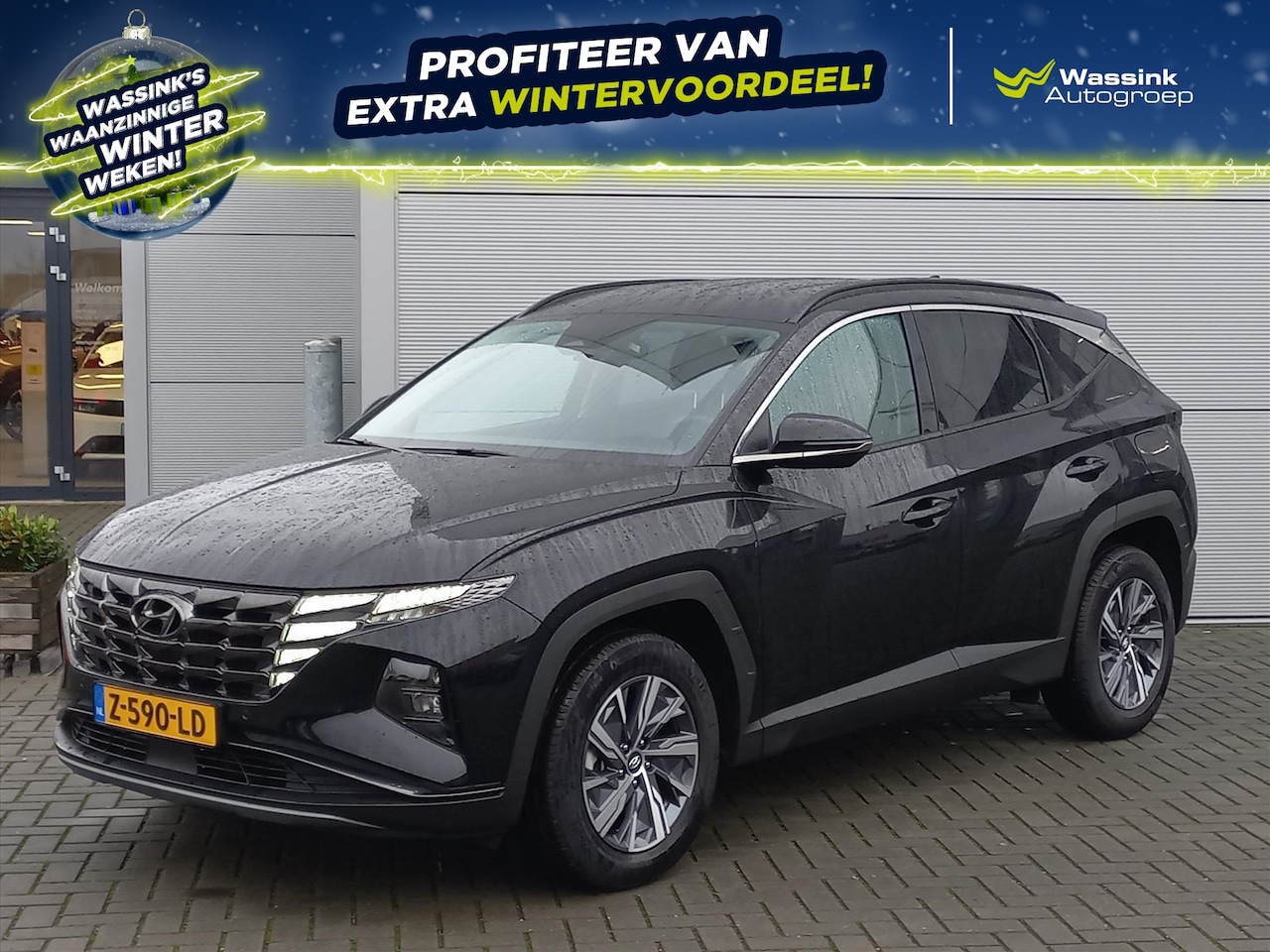 Hyundai Tucson - 1.6T Hybride 230pk Automaat Comfort Smart | Climate control | Navigatie | Winterpack | Lm - AutoWereld.nl