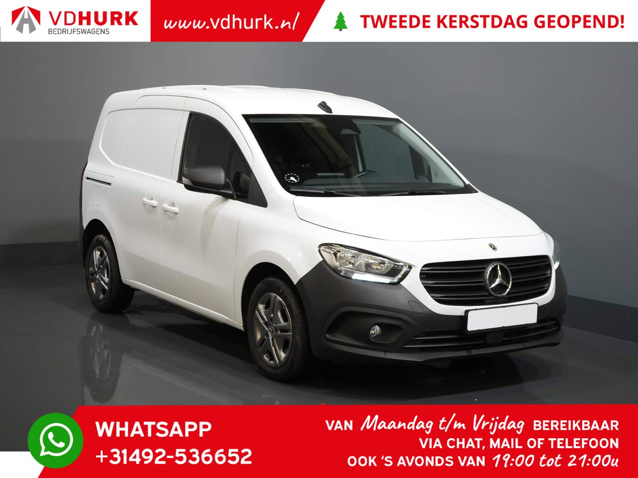 Mercedes-Benz Citan - 110 CDI Aut. MBUX/ 3 Pers/ Navi/ Cruise/ Keyless/ Camera/ PDC/ Stoelverw. - AutoWereld.nl