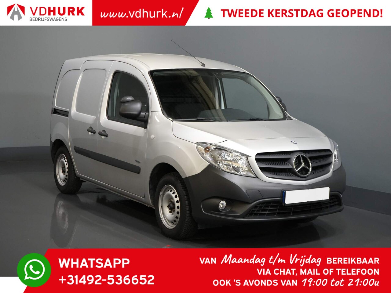 Mercedes-Benz Citan - 108 CDI READY2GO NL Auto/ 50.000 Km!/ Cruise/ Airco/ Trekhaak - AutoWereld.nl