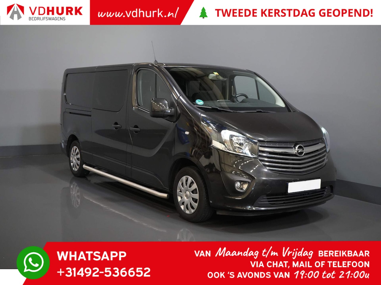 Opel Vivaro - 1.6 CDTI 150 pk L2 DC Dubbel Cabine/ 2x Schuifdeur/ Keyless/ Stoelverw./ Navi/ Cruise/ PDC - AutoWereld.nl