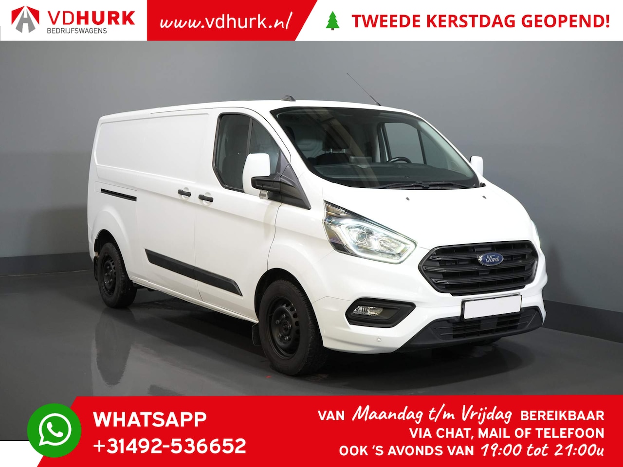 Ford Transit Custom - 340 2.0 TDCI 130 pk L2 Trend Carplay/ Navi/ PDC/ Cruise/ Airco - AutoWereld.nl