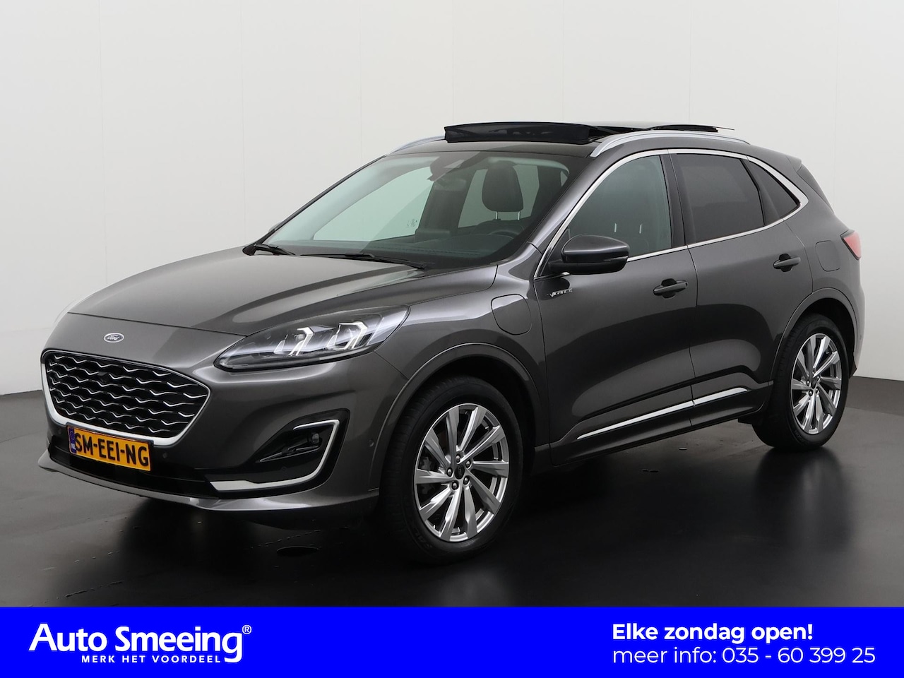 Ford Kuga - 2.5 PHEV Vignale | Panoramadak | Leder | Zondag Open! - AutoWereld.nl