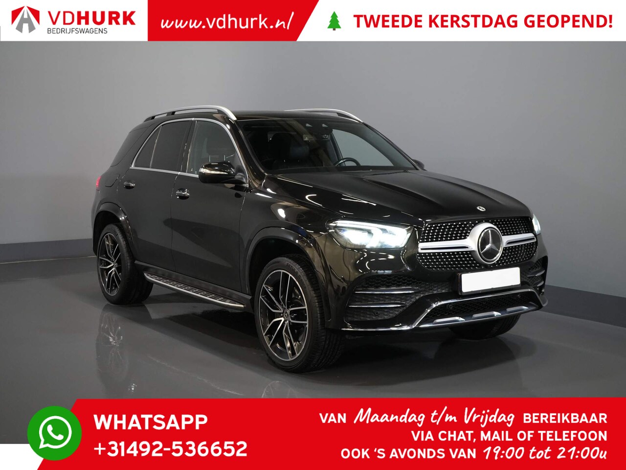 Mercedes-Benz GLE-Klasse - 400D 4MATIC Grijs Kent. AMG/ Airmatic/ Panorama/ Mem.Stoelen/ Adapt. Cruise/ 3.5t Trekverm - AutoWereld.nl