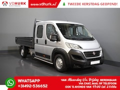 Fiat Ducato - 2.3 MJ 150 pk Dubbel cabine DC/ 6 Pers./ Open laadbak/ 3.0t Trekverm./ Luchtvering/ Climat