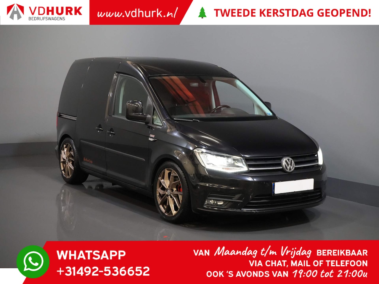 Volkswagen Caddy - (DEMO) 2.0 TDI 180 pk Xenon/ 18" LMV/ Verlaagd/ Spoiler/ Adapt.cruise/ Standkachel/ Stoelv - AutoWereld.nl