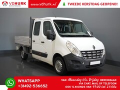 Renault Master - 2.3 dCi 130 pk DC Dubbel Cabine/ Open laadbak/ Pritsche/ Doka/ 7pers./ Trekhaak/ Airco/ 24