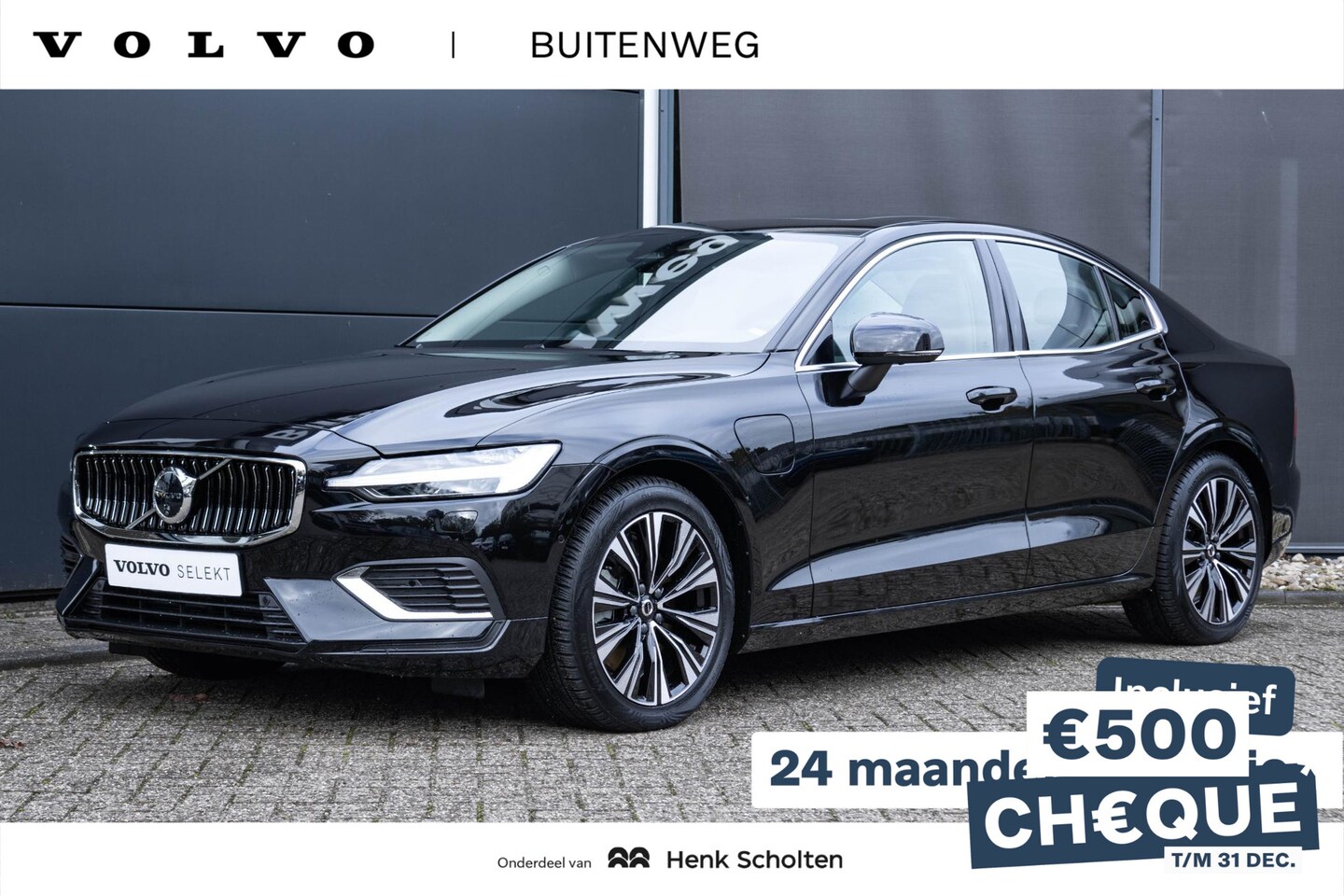 Volvo S60 - T6 Automaat Recharge AWD Ultimate Bright | Bowers en Wilkins premium audio | 360º camera | - AutoWereld.nl