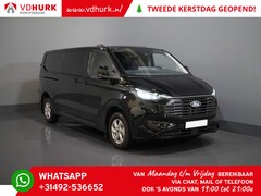 Ford Transit Custom - 2.0 TDCI 170 pk Aut. L2 DC Dubbel Cabine LIMITED 2x Schuifdeur/ Adapt. Cruise/ 360 Camera/