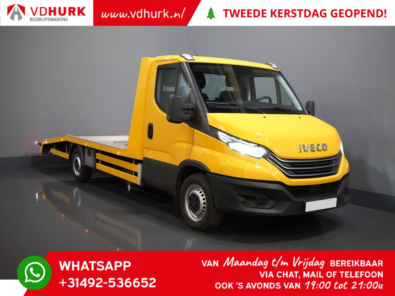 Iveco Daily - 3.0 180 pk Autotransporter/ Oprijwagen/ Autoambulance/ Abschleppwagen/ Adapt.Cruise/ Lucht - AutoWereld.nl