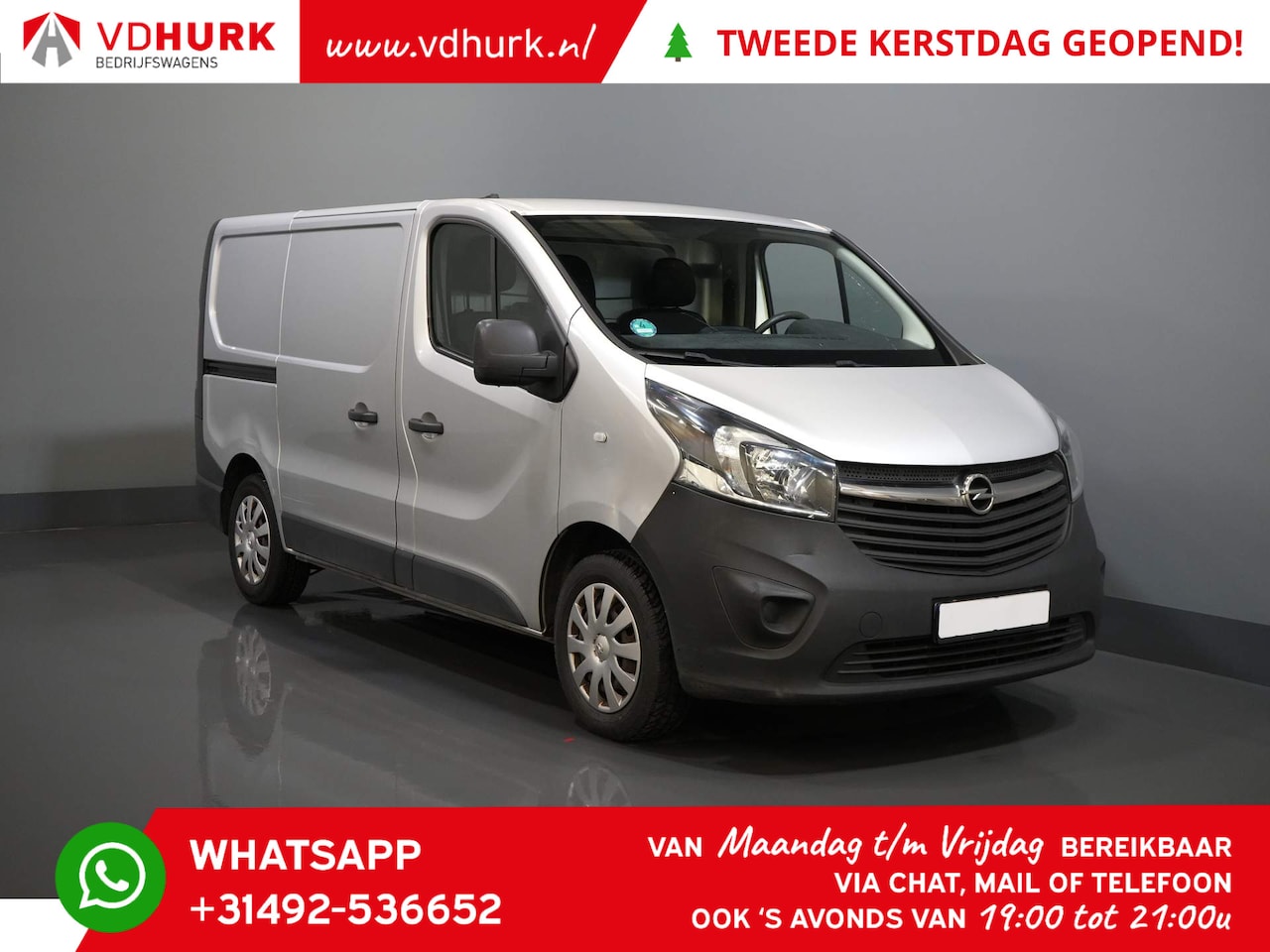 Opel Vivaro - 1.6 CDTI APK 11-'25 Cruise/ Airco/ Trekhaak - AutoWereld.nl