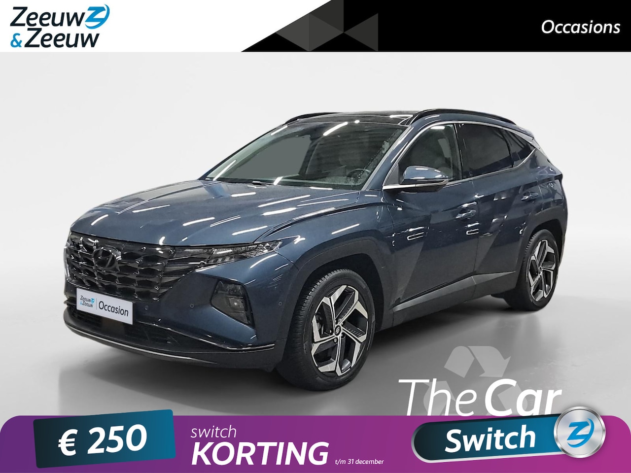 Hyundai Tucson - 1.6 T-GDI PHEV Premium Sky 4WD | 1350kg Trekgewicht! | Full options! | 265PK! - AutoWereld.nl