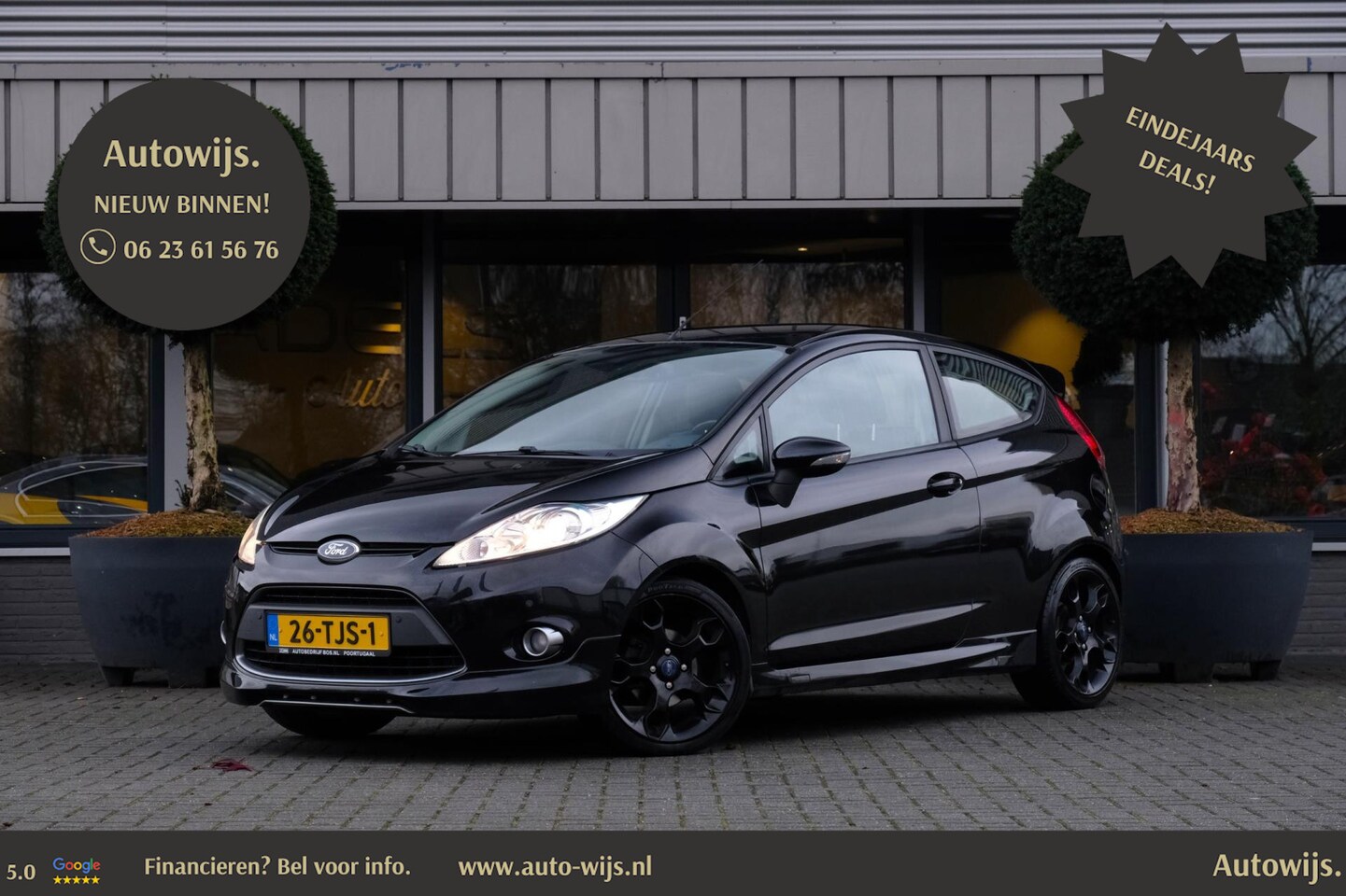 Ford Fiesta - 1.6 Metal|135PK|Leder|NL AUTO|Cruise|Xenon - AutoWereld.nl