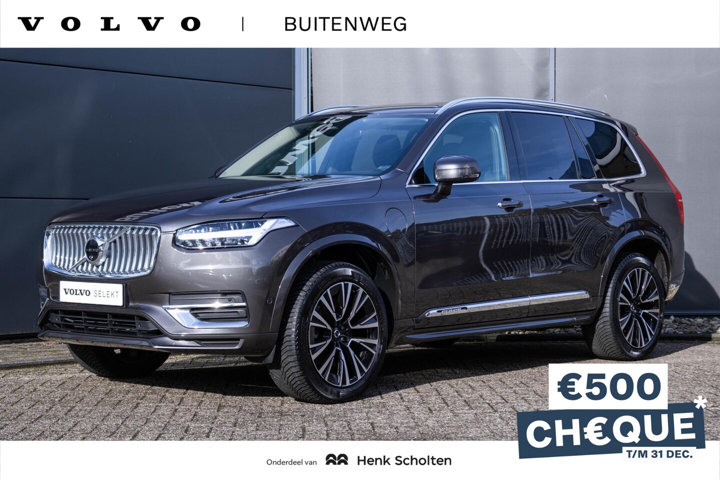 Volvo XC90 - T8 Recharge AWD Plus Bright | Long Range | Luchtvering | Interieur voorverwarming | 360º C - AutoWereld.nl