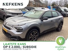 Citroën Ë-C4 - EV Feel 50kWh 136 pk | Navigatie | Achteruitrijcamera | Parkeersensoren Achter | Comfortst