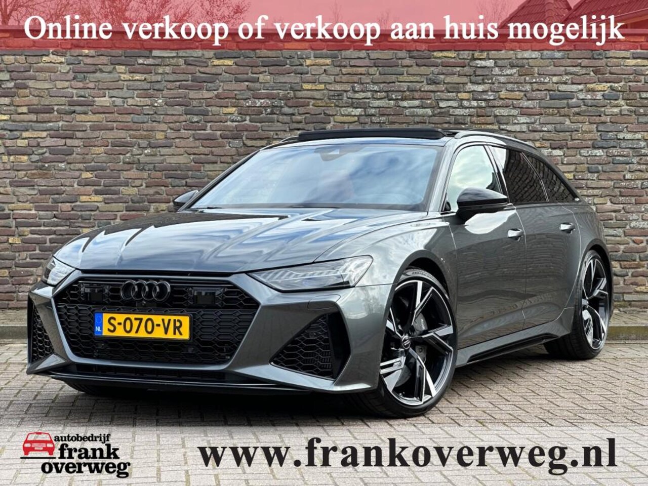 Audi RS6 - RS6 4.0 TFSI V8 QUATTRO Panodak Ceramic Achterasbesturing - AutoWereld.nl