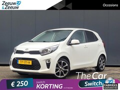 Kia Picanto - 1.0 Design Edition Dealer onderhouden | Navi | Bluetooth | Camera | Lichtmetalen velgen |