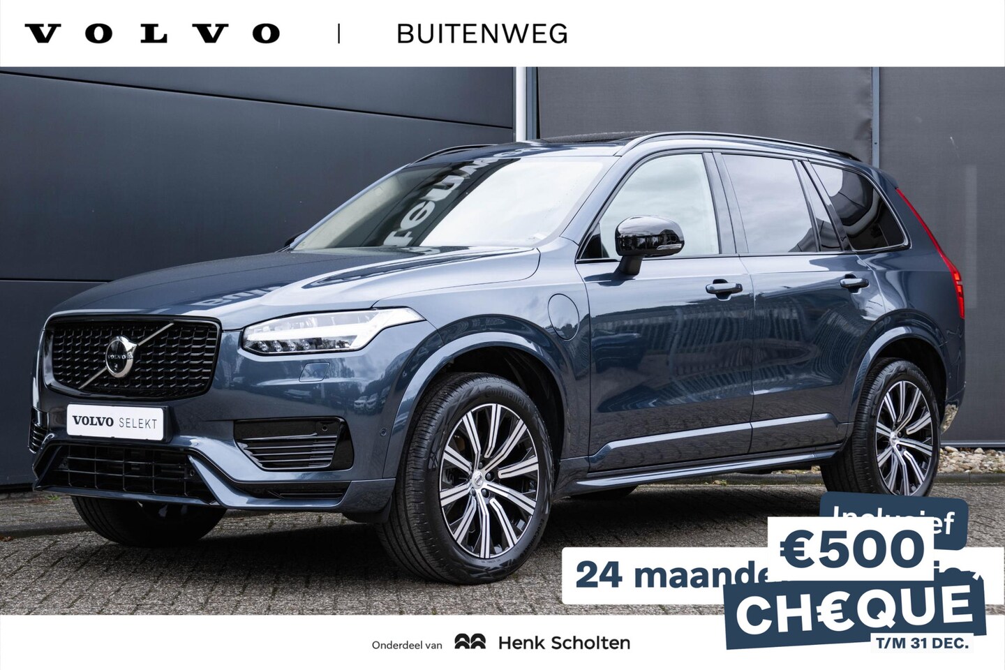 Volvo XC90 - T8 Recharge AWD Ultimate Dark | Long Range | Luchtvering | Head-up display | 360º Camera | - AutoWereld.nl