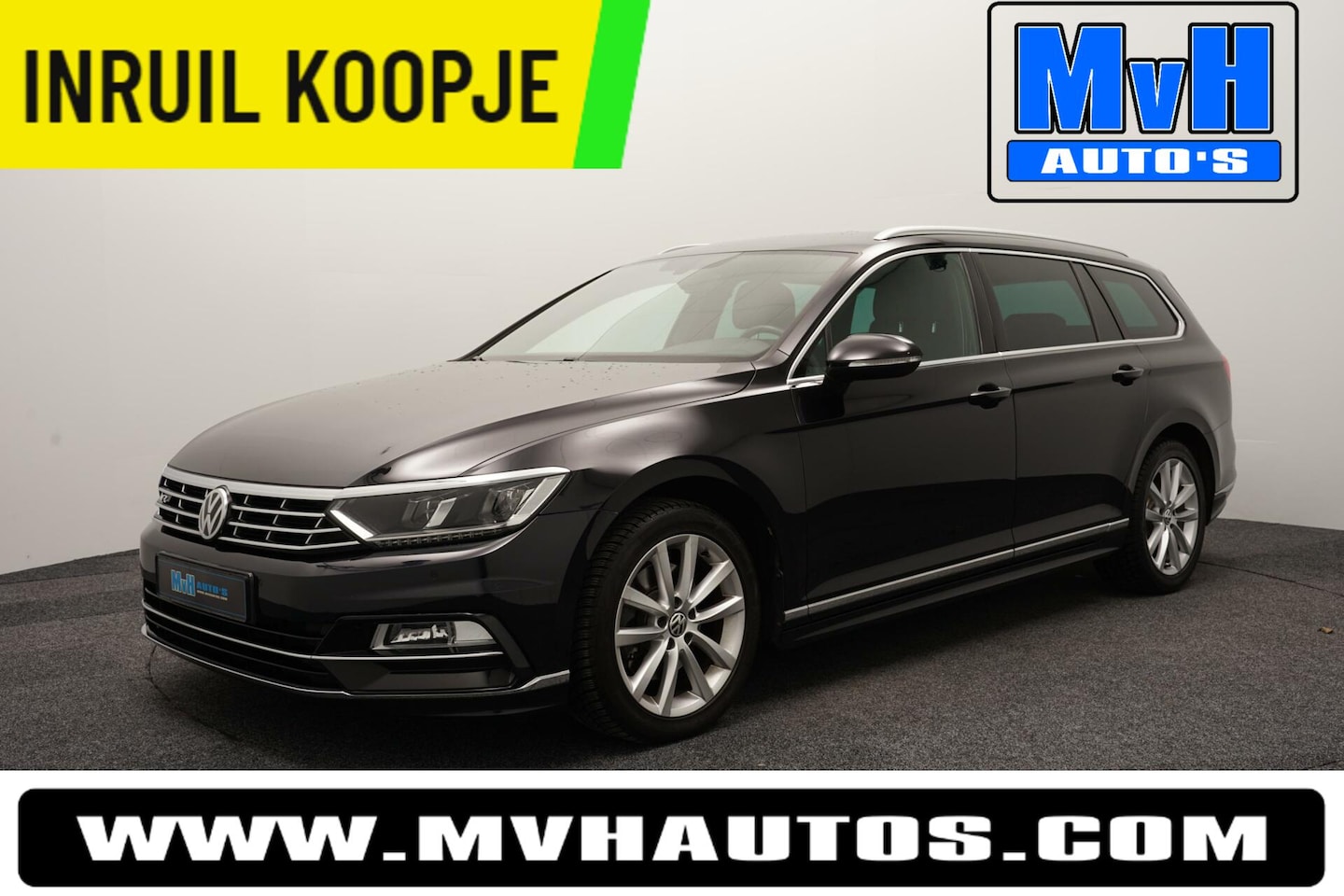 Volkswagen Passat Variant - 1.6 TDI R-Line|VIRTUAL|TREKHAAK|NAP - AutoWereld.nl