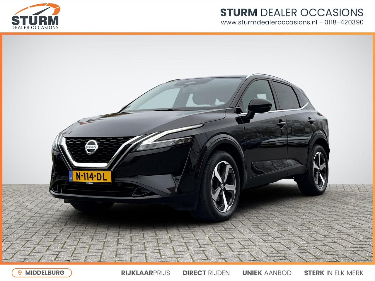 Nissan Qashqai - 1.3 MHEV Xtronic Premiere Edition | Trekhaak | Panoramadak | Head-Up Display | Matrix-LED - AutoWereld.nl