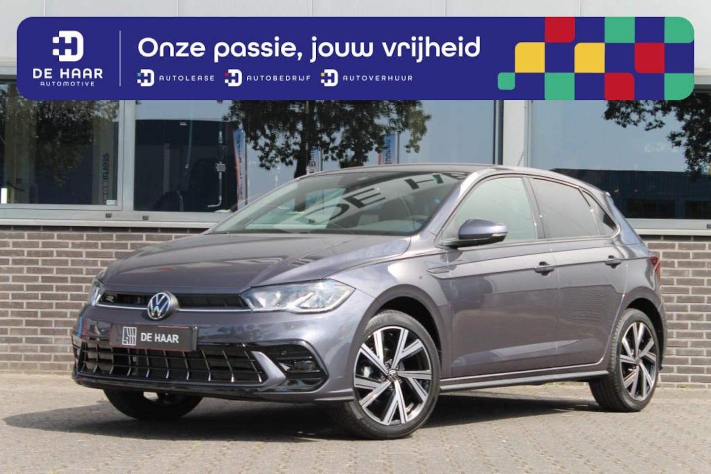 Volkswagen Polo - 1.0 TSI DSG R-Line Nieuw - Apple CarPlay - Stoelverwarming - ACC - AutoWereld.nl